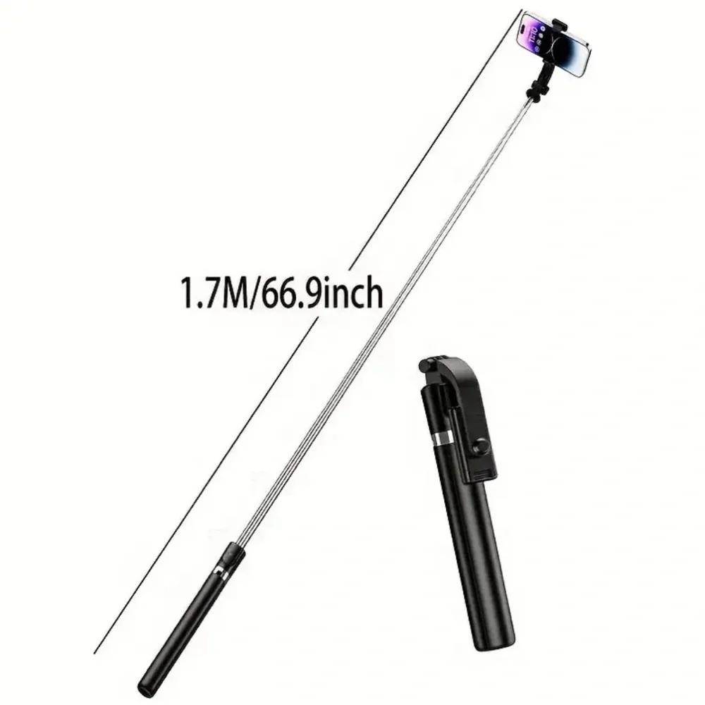 Wireless Tripod Selfie Stick 66.9inch 170cm New In Box